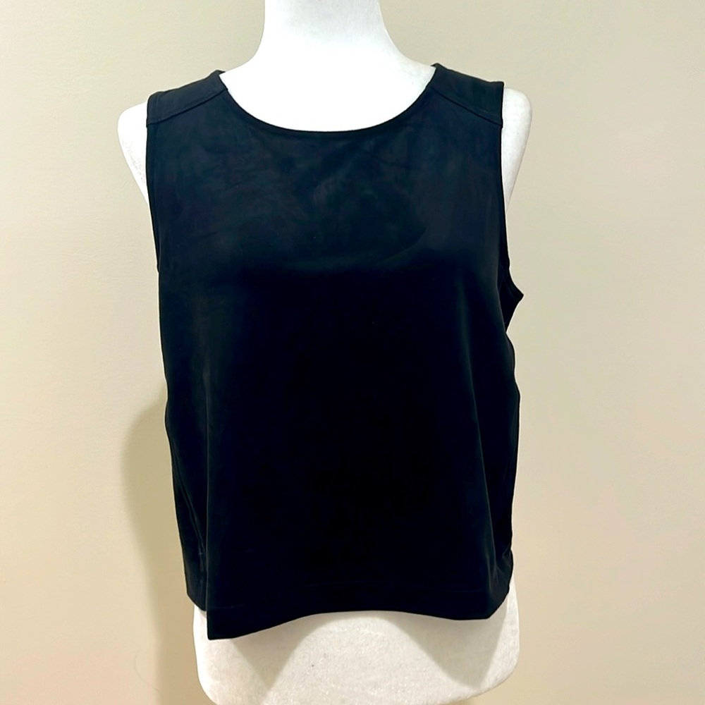 Banana Republic Faux Suede Top